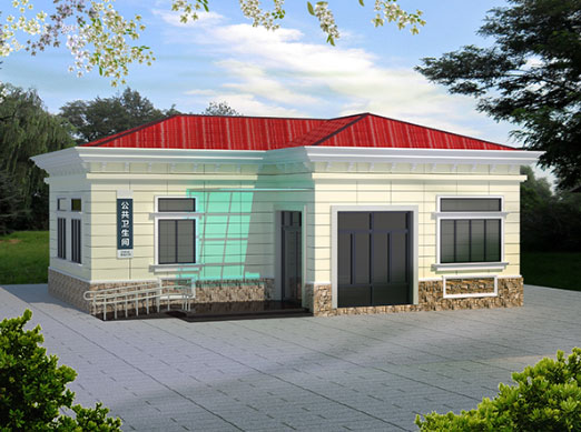 莺歌海镇现代都市型移动厕所