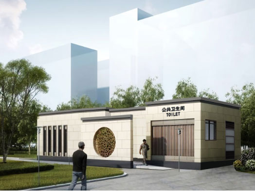 莺歌海镇豪华组装型移动厕所