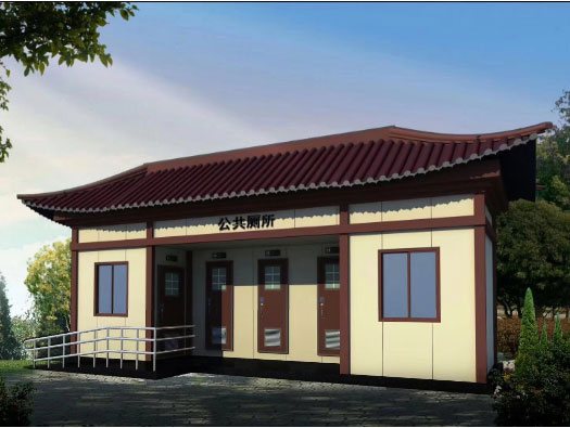 莺歌海镇人文历史型移动厕所